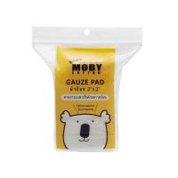 ราคา Baby Moby ผ้าก๊อซเช็ดฟันแบบพกพา 2x2 นิ้ว 50 แผ่น/แพ็ค (CDS9873551)