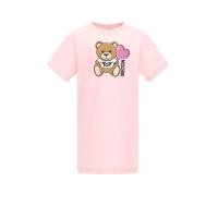 ราคา MOSCHINO KID ชุดเดรสเด็กโตผู้หญิง แขนสั้น คอกลม สีชมพู 8A (CDS21099472)