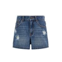 ราคา MOSCHINO KID กางเกงขาสั้นเด็กโตผู้หญิง สีเดนิม 8A (CDS21099748)