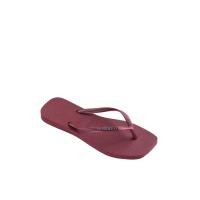 ราคา HAVAIANAS รองเท้าแตะยูนิเซ็กส์ Slim Square Logo Metallic สี Red 39-40 (CDS15031402)
