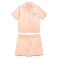 ราคา SABINA Sleepwear ผู้หญิง เซ็ตชุดนอน เสื้อแขนสั้น กางเกงขาสั้น - สีส้มอ่อน L-XL (MKP1898675)