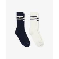 ราคา LACOSTE ถุงเท้าลาคอสท์ แต่งลายริ้ว สีน้ำเงิน M (MKP1937380)