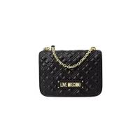 ราคา MOSCHINO กระเป๋าสะพายข้าง Love Moschino Shoulder Bag สีดำ อะไหล่ทอง One Size (MKP1923587)