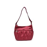 ราคา BESIDE-U กระเป๋าสะพายสตรี BU ผ้าไนลอน สีเลือดหมู One Size (MKP1792614)