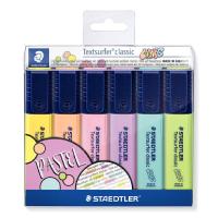ราคา STAEDTLER STAEDTLER ปากกาเน้นข้อความ Textsurfer classic รุ่น 364 คละสีพาสเทล (แพ็ค 6 ด้าม) (MKP1461610)