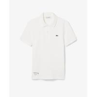 ราคา LACOSTE เสื้อโปโลลาคอสท์ ผ้านิต ทรงพอดีตัว สีขาว 5 (MKP1937117)