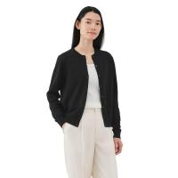ราคา MUJI เสื้อคาร์ดิแกนผู้หญิง ผ้าตีเกลียวไฮทวิส S (MJT51707675)