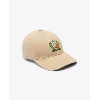 ราคา LACOSTE หมวกแก๊ปลาคอสท์ ปักลาย ปรับขนาดได้ ผ้าออร์แกนิคคอตตอนทวิล สีเบจ One Size (GRMKPPR000166125)