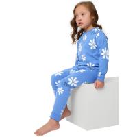 ราคา MARKS & SPENCER KIDS ชุดนอนเด็กเล็กผู้หญิง Pure Cotton Floral สีน้ำเงิน 6-7 Years (GRCDS54525030037)