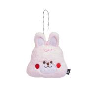 ราคา MINI MONO พวงกุญแจตุ๊กตาผ้าขน ลายกระต่าย สีเชอร์รี่บลอสซั่มสีชมพู (CDS20200602)