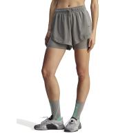 ราคา ADIDAS กางเกงเทรนนิ่งผู้หญิง ขาสั้น ดีไซน์ทูอินวัน adidas by Stella McCartney TruePurpose สี Deep Dove Smc A/L (CDS21231063)