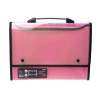 ราคา ORCA กระเป๋าหีบเพลงมีหูหิ้ว 12 ช่อง A4 ชมพู ออร์ก้า EX-101 (MKP0979901)