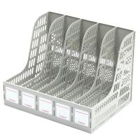 ราคา ROBIN กล่องเอกสารพลาสติก 5 ช่อง เทา โรบิน 125 (MKP0980252)