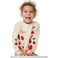ราคา MARKS & SPENCER KIDS เสื้อสเวตเตอร์เด็กเล็กผู้หญิง Cotton Blend Applique Fruit สี Ecru Mix 5-6 Years (GRCDS54525030015)