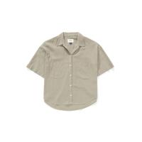 ราคา American Eagle เสื้อผู้หญิง 6065 SS SAFARI BUTTON UP SHIRT สี เขียว S (MKP1940837)