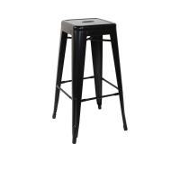 ราคา U-RO DECOR Zania-L (ซาเนีย-แอล) เก้าอี้บาร์ สตูลเหล็ก ทรงสูง สีดำ (MKP0749623)