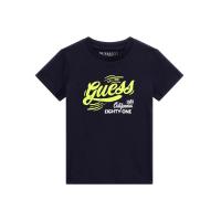 ราคา GUESS เสื้อยืดเด็กผู้ชาย อายุ 3-6 ปี - สีน้ำเงิน 5 EU (GRMKPPR000157936)