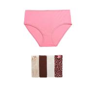 ราคา Marks & Spencer กางเกงในผู้หญิงทรงครึ่งตัว เอวสูง Cotton Lycra แพ็ค 5 ชิ้น หลากสี 6 UK (CDS19520797)
