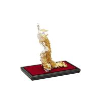 ราคา CUBIC GEMS นกยูงทองมงคลตั้งโชว์ รุ่น SHO-141/NT สีทอง (CDS78491571)