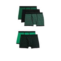 ราคา Marks & Spencer กางเกงชั้นในผู้ชาย ทรงทรังค์ แพ็ค 5 ชิ้น Cool & Fresh Cotton Rich สี Black Mix L (CDS21549847)