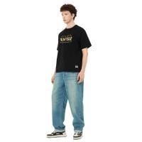ราคา EVISU Men T-Shirt Daruma Print Loose Fit Black S (CDS20328351)