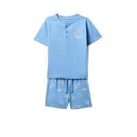 ราคา SFERA KIDS ชุดนอนเด็กโตผู้ชาย Henley Collar สีฟ้า 9 EU (CDS21545672)