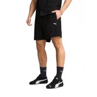 ราคา PUMA กางเกงขาสั้นผู้ชาย 6" Wardrobe Essentials Seersucker Relaxed สี PUMA Black XS (CDS20825003)