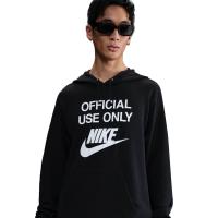 ราคา NIKE เสื้อฮู้ดดี้ผู้ชาย Nike Club French Terry สี Black/Black/White L (CDS21183003)