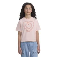 ราคา LEVI'S KIDS เสื้อยืดเด็กเล็กผู้หญิง Meet&G Heart สี English Rose M (CDS20287542)