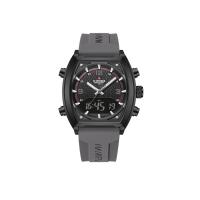 ราคา NAVIFORCE นาฬิกาข้อมือผู้ชาย NF9242 B สายซิลิโคน 43mm สีเทา หน้าปัดสีเทา (MKP1950859)
