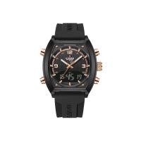 ราคา NAVIFORCE นาฬิกาข้อมือผู้ชาย NF9242 H สายซิลิโคน 43mm สีดำ หน้าปัดดำ (MKP1950838)