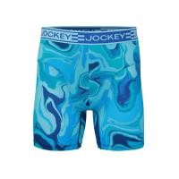ราคา JOCKEY UNDERWEAR กางเกงในผู้ชาย SPORT MICROFIBER ACTIVE แบบ BOXER TRUNK สีน้ำเงิน XL (MKP1949286)
