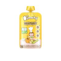 ราคา PEACHY อาหารเสริมสำหรับเด็ก ฟักทองผสมน้ำนมข้าวโพดและมันฝรั่งบด 110 กรัม (CDS12252961)