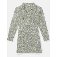 ราคา AMERICAN EAGLE เดรสผู้หญิง LS FAUX WRAP MINI สี เขียว S (MKP1786001)