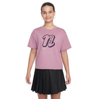 ราคา NIKE KIDS เสื้อยืดเด็กโตผู้หญิง Graphic Star NSW สีPlum Dust S (CDS16567047)