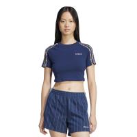 ราคา ADIDAS เสื้อเบบี้ทีผู้หญิง Adidas Originals x Liberty London 3-Stripes Infill สี Night Indigo / Multicolor A/S (CDS21225338)