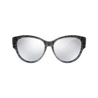 ราคา MIRA MADISON แว่นตากันแดด รุ่น Kara กรอบสีดำกลิสเตอร์สีเงิน เลนส์สีดำ (MKP1280336)