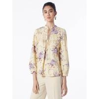 ราคา ESPADA เสื้อเบลาส์คอจีนลายฟลอรัล ผู้หญิง สีเบจ S (MKP1586397)