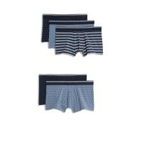 ราคา Marks & Spencer กางเกงชั้นในผู้ชาย แพ็ค 5 ชิ้น Cool & Fresh Assorted Pattern สี Blue Mix XL (CDS19514550)