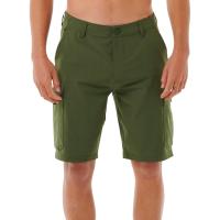 ราคา RIP CURL กางเกงคาร์โก้ขาสั้นผู้ชาย Boardwalk Classic Surf สี Dark Olive 30 AUS (CDS17644365)