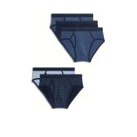 ราคา Marks & Spencer กางเกงชั้นในผู้ชาย แพ็ค 5 ชิ้น Cotton Stretch Assorted Pattern สี Blue Mix S (CDS19514277)