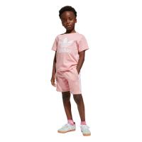 ราคา ADIDAS KIDS ชุดเซ็ตเสื้อและกางเกงขาสั้นเด็กเล็กยูนิเซ็กส์ Adicolor สีชมพูอ่อน 128 UK (CDS21676802)
