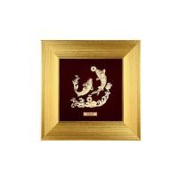 ราคา PRIMA ภาพหัตถศิลป์ปลาร่ำรวยเงินทอง รหัสสินค้า 704S0524-01 กรอบสีทอง (MKP0830412)