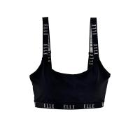 ราคา Elle Lingerie ชุดชั้นในผู้หญิงไม่มีโครงเสริมฟองน้ำ LB8760BL สีดำ M (MKP1725795)