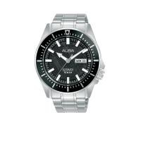 ราคา ALBA นาฬิกาข้อมือผู้ชาย Sportive Automatic รุ่น AL4717X ขนาด 43 มม. สีดำ (CDS21955440)