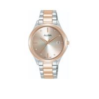 ราคา ALBA นาฬิกาข้อมือผู้หญิง Ikebana Quartz รุ่น AG8P48X ขนาด 34 มม. สีชมพู (CDS21955488)