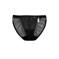 ราคา ELLE LINGERIE กางเกงในผู้หญิงรูปแบบเซ็กซี่เอวต่ำ สีดำ XL (MKP1797333)