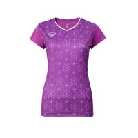ราคา GRAND SPORT เสื้อกีฬาพิมพ์ลายหญิง (014366) สีม่วง L (MKP1956717)