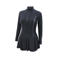 ราคา GRAND SPORT ชุดว่ายน้ำหญิงเสื้อแขนยาว กางเกงกระโปรง 1ท่อน (342741) สีดำ S (GRMKPPR000164515)