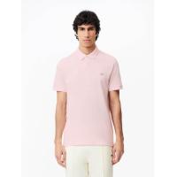 ราคา LACOSTE เสื้อโปโลลาคอสท์ Smart Paris ผ้าคอตตอนยืด สีชมพู 4 (MKP1822672)